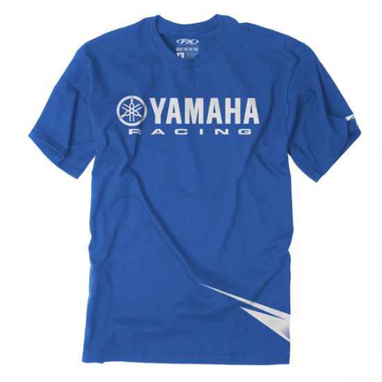 FACTORY EFFEX YAMAHA RACING STROBE T- SHIRT / BLUE (L)