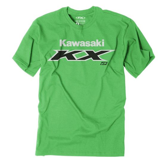 FACTORY EFFEX KAWASAKI KX YOUTH T-SHIRT / GREEN L