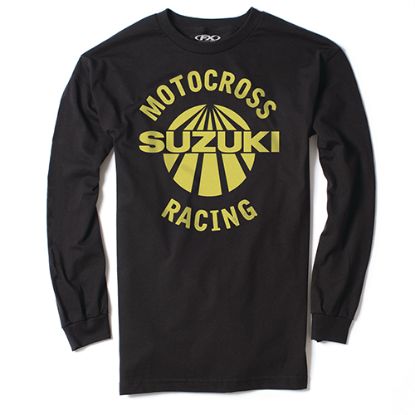 FACTORY EFFEX SUZUKI VET LONG SLEEVE T-SHIRT / BLACK L