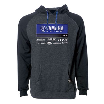 FACTORY FX 2021 YAMAHA RACEWEAR PULLOVER / CHARCOAL-BLACK XXL