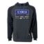 FACTORY FX 2021 YAMAHA RACEWEAR PULLOVER / CHARCOAL-BLACK XXL