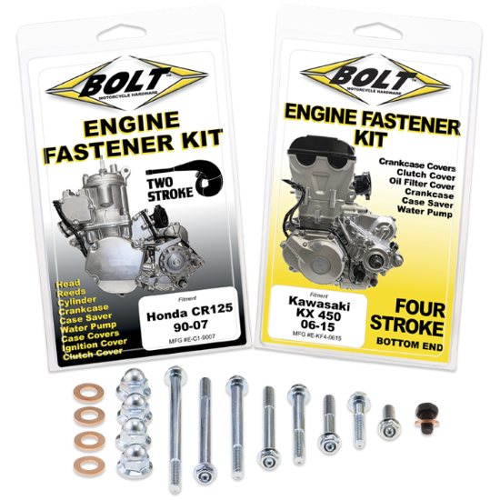 ENGINE FASTENER KIT KTM 2-STRK