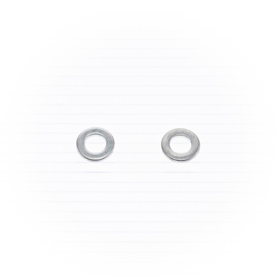 FLAT WASHERS 6MM 10/PK