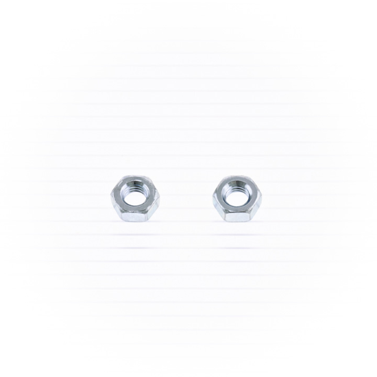 HEX NUT M6 10/PK