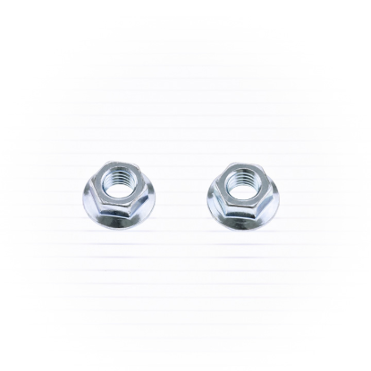 HEX FLANGE NUT M8 10/PK