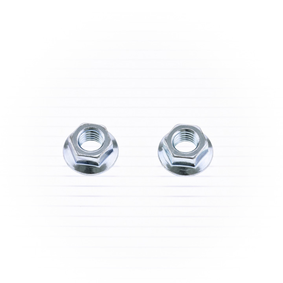 HEX FLANGE NUT M8 10/PK
