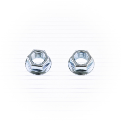 HEX FLANGE NUT M10 10/PK