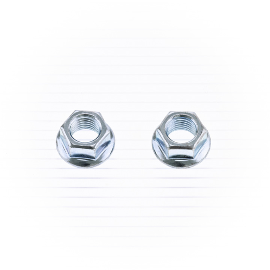 HEX FLANGE NUT M10 10/PK