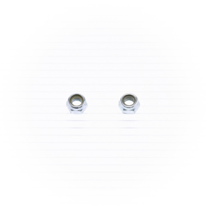 NYLON LOCK NUT M5 10/PK