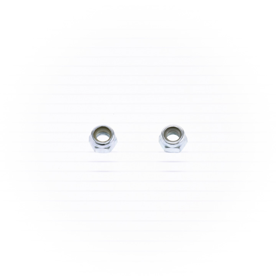 NYLON LOCK NUT M5 10/PK