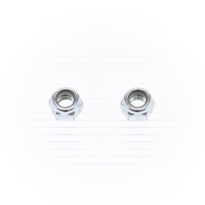 NYLON LOCK NUT M8 10/PK