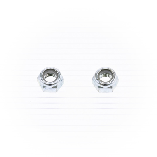 NYLON LOCK NUT M8 10/PK