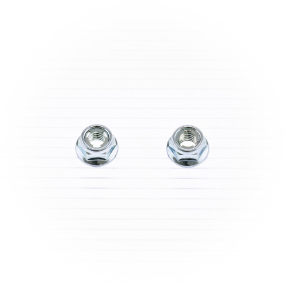 FUJI-LOCK FLANGE NUT M6 10/PK