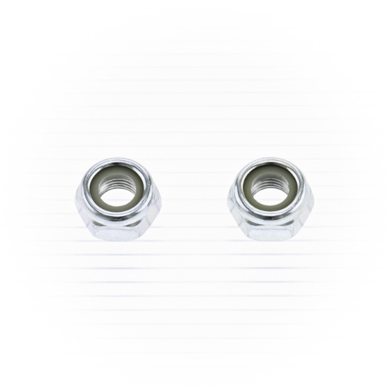 NYLON LOCK NUT M10 10/PK