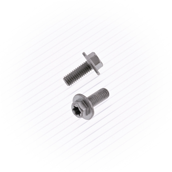 LRG FLG EURO BOLT 6X15MM 10/PK
