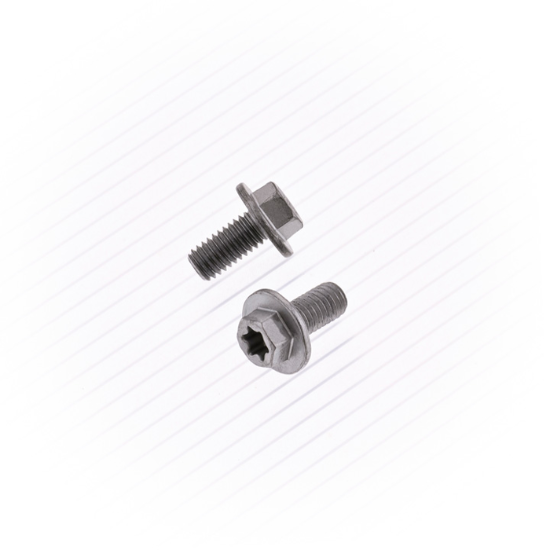 LRG FLG EURO BOLT 6X12MM 10/PK