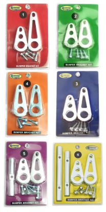 BRACKET KIT BUMPER BLUE