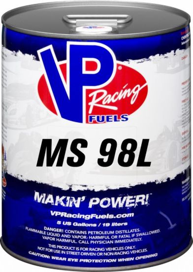 VP RACING FUELS MOTORSPORT 98L 5 GALLON PAIL