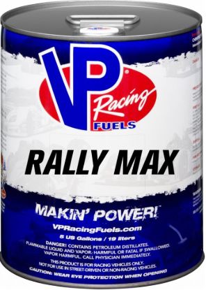 VP RACING FUELS RALLY MAX (NOT FIA LEGAL FUEL) 5 GALLON PAIL