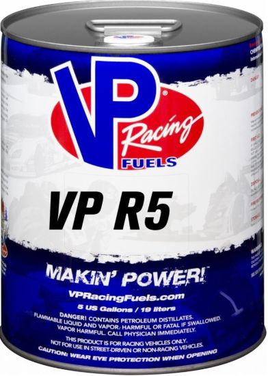 VP RACING FUELS VP R5 5 GALLON PAIL