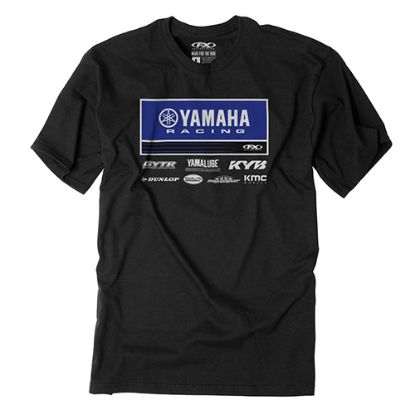 2021 YAMAHA RACEWEAR T-SHIRT / BLACK XXL