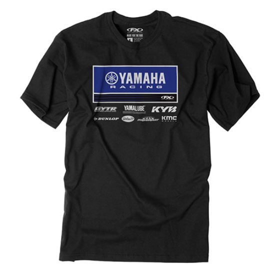 2021 YAMAHA RACEWEAR T-SHIRT / BLACK XXL