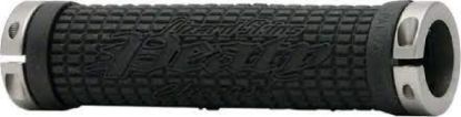 DUAL-CLAMP LOCK-ON PEATY - BLACK