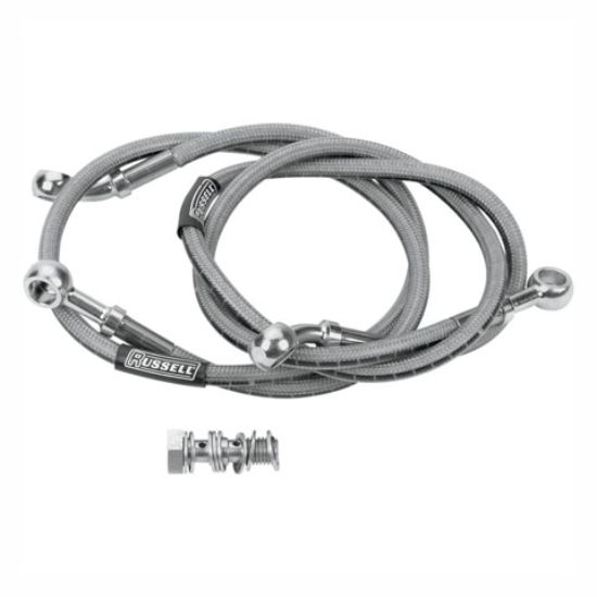YAMAHA FRONT BRAKE LINE KIT 91-99 FZR600 TWO-LINE RACER