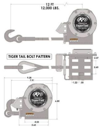 KFI TIGERTAIL-SILVER