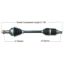 TYTANEUM HEAVY DUTY CV AXLE ARCTIC CAT FRONT LEFT / RIGHT