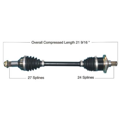 TYTANEUM HEAVY DUTY CV AXLE ARCTIC CAT FRONT LEFT