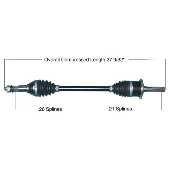 TYTANEUM HEAVY DUTY CV AXLE CAN-AM FRONT RIGHT