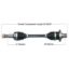 TYTANEUM HEAVY DUTY CV AXLE YAMAHA REAR LEFT