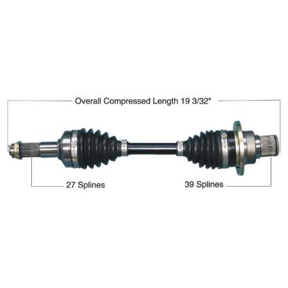 TYTANEUM HEAVY DUTY CV AXLE YAMAHA REAR RIGHT