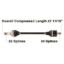 CV AXLE HEAVY DUTY REPLACEMENT CAN-AM