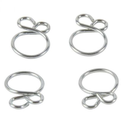 FUEL STAR CLAMP REFILL KIT - 4 IRE TYPE CLAMPS 13.5MM I.D.
