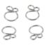 FUEL STAR CLAMP REFILL KIT - 4 IRE TYPE CLAMPS 13.5MM I.D.