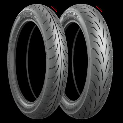 BRIDGESTONE - BATTLAX SCF 90/90-14M/C-(46P) TIRE