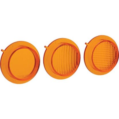 TIGER LIGHTS 2" MOJAVE AMBER LENS PACK W/ O-RING