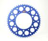 RENTHAL REAR ULTRALIGHT SPROCKET BLUE GROOVED 47T