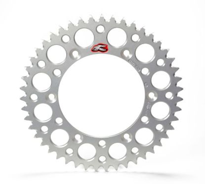 RENTHAL REAR ULTRALIGHT SPROCKET SILVER GROOVED 54T