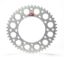 RENTHAL REAR ULTRALIGHT SPROCKET SILVER GROOVED 50T