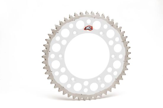 RENTHAL TWINRING SPROCKET SILVER 52T