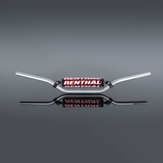 RENTHAL 677 7/8" HANDLEBAR SILVER - PADDED