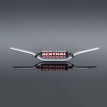 RENTHAL 768 7/8" HANDLEBAR SILVER - PADDED