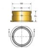 KPMI BUSHING, CRANKSHAFT, -.010 ID, BSA, A10, 1962-1970
