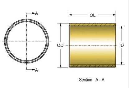 KPMI BUSHING, KICKER, STD, VARIOUS HDAPPLICATIONS