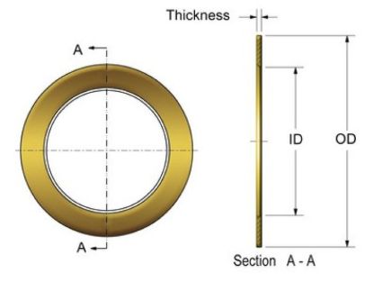 KPMI THRUST WASHER TRANSMISSION C674