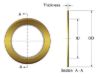 KPMI THRUST WASHER, CLUTCH, C674, TRIUMPH®, 650/750, 1963-198