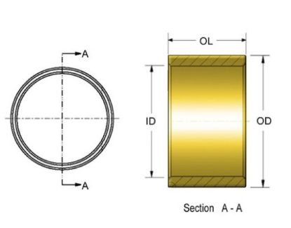 KPMI BUSHING, FORK, BOTTOM, VARIOUS TRIUMPH® APPLICATIONS